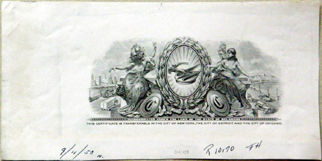 vignette proof 1950